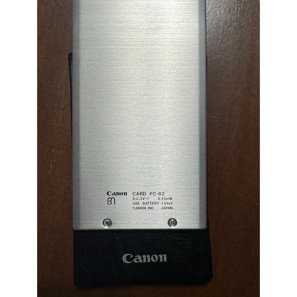 Vintage Canon Card Multi FC-82 Metric Conversion Display Mode Power/Memory Mode